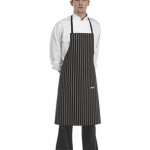 Egochef zástěra ke krku široké bílé pásy E-6103113C – Hledejceny.cz