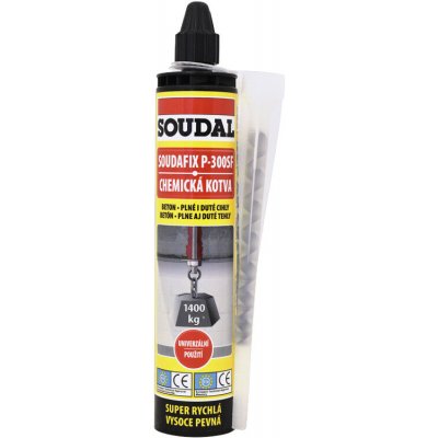 SOUDAL SOUDAFIX P-300SF - chemická kotva 300 ml – Hledejceny.cz