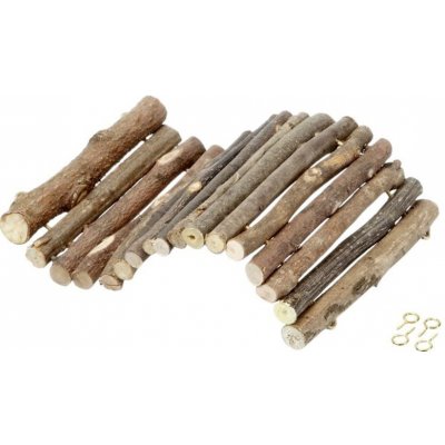 Flamingo Domek dřevěný flexibilní L 19 x 34 cm – Zbozi.Blesk.cz