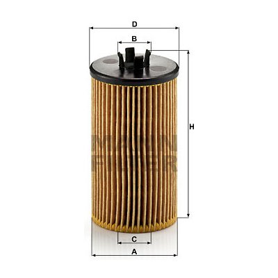 HU 612/2 x MANN-FILTER Olejový filtr – Zbozi.Blesk.cz