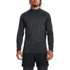 Pánské sportovní tričko Under Armour ColdGear Armour Twist Mock LS Black/Team Royal