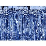 Party Deco Party závěs modrý 90 x 250 cm – Zboží Mobilmania