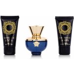 Versace Pour Femme Dylan Blue pro ženy EDP 50 ml + tělové mléko 50 ml + sprchový gel 50 ml dárková sada – Hledejceny.cz