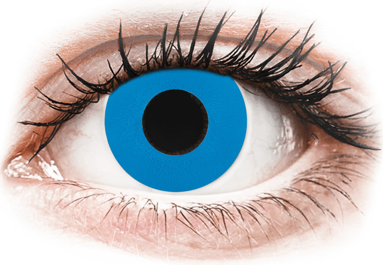 Gelflex CRAZY LENS - Sky Blue - dioptrické jednodenní 2 čočky