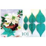 Silikonová forma žilkovač vánoční hvězda 6,5x10,5cm - Galias Moulds - Galias Moulds – Hledejceny.cz