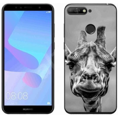 Pouzdro mmCase Gelové Huawei Y6 Prime (2018) - černobílá žirafa – Hledejceny.cz