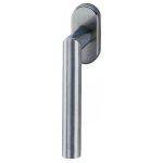 Südmetall Okenní klika Ronny, nerez Nerez kartáčovaná, 7 x 7 x 35 mm – Zboží Mobilmania
