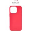 Pouzdro a kryt na mobilní telefon Apple SWISSTEN SOFT JOY CASE FOR APPLE IPHONE 15 PRO RED