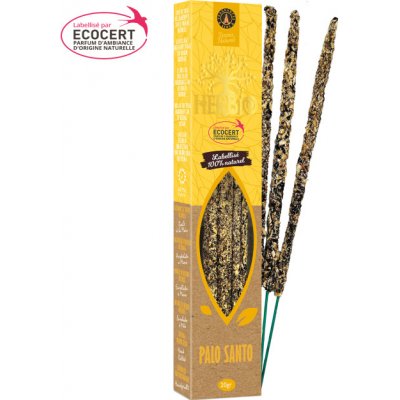 Ecocert Herbio vonné tyčinky Palo Santo 20 g – Hledejceny.cz
