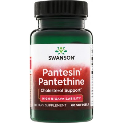 Swanson Pantesin Pantethine 300 mg 60 kapslí – Hledejceny.cz