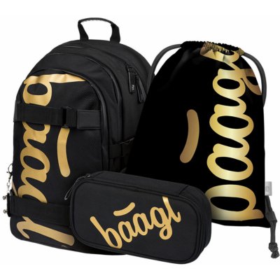 Baagl Skate Gold A-31692 25 L černá set – Zbozi.Blesk.cz