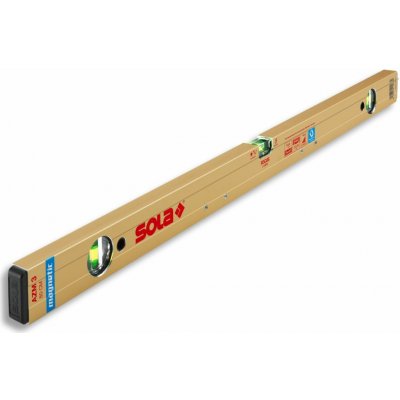 Sola vodováha AZM 3 – neodymové magnety, 3 libely Délka: 80cm, Počet libel: 3 libely – Hledejceny.cz