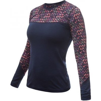 Sensor Merino Impress Modrá origami – Zboží Dáma