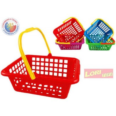 LORI Nákupní košík plast 30x11x27cm – Zboží Mobilmania