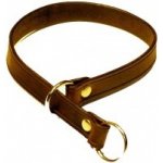 Zubíček Stahovací obojek plochá kůže – Zboží Mobilmania