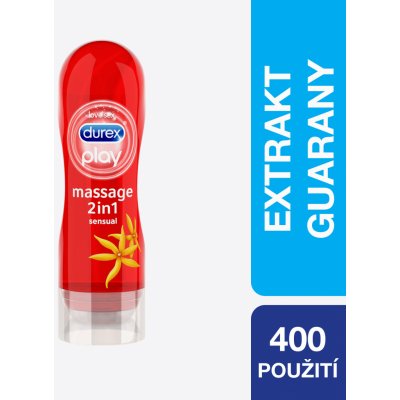 Durex Play Masážní gel 2v1 Smyslný 200 ml – Zboží Dáma