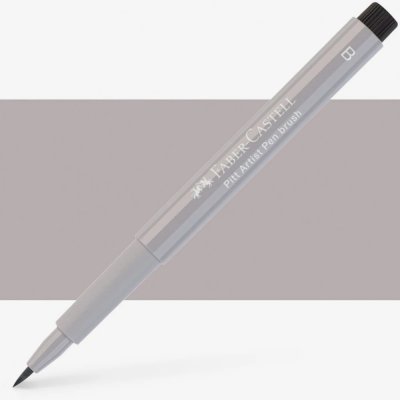 Faber-Castell Pitt Artist Pen Brush teplá šedá III 272/ 167472 – Zboží Mobilmania
