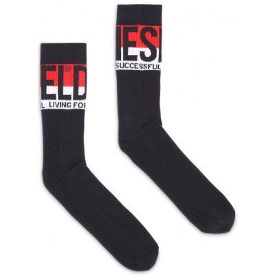 Diesel ponožky SKM-RAY SOCKS černá – Zboží Mobilmania