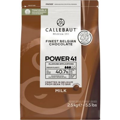 Callebaut Čokoláda 41 power mléčná 2,5kg - Callebaut – Sleviste.cz