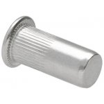 Nýtovací matice AISI 304, M6, plochá, uzavřená, L = 21 mm – Sleviste.cz