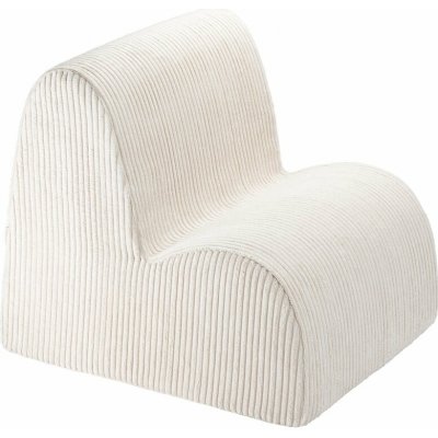 Wigiwama Cloud dětské křesílko bílá/béžová 65 cm 55 cm 80 cm – Zboží Dáma
