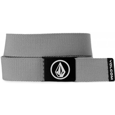 Volcom pásek Circle Web belt Fw20 Heather Grey – Sleviste.cz