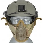 WOSPORT Ocelová maska v.2 s uchycením na helmu CP – Zboží Dáma