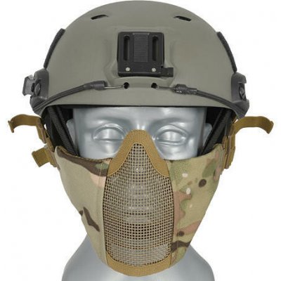 WOSPORT Ocelová maska v.2 s uchycením na helmu CP – Zboží Dáma