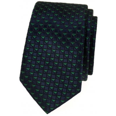 Avantgard Kravata Slim 551-3011 modrá/zelená – Sleviste.cz