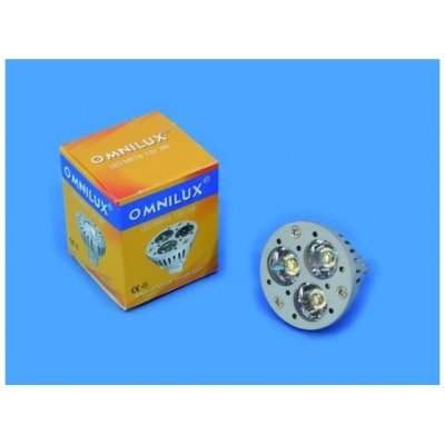 Omnilux MR-16 GU-5.3 3x1W LED 3000K – Zboží Živě
