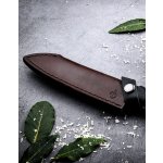 Kožené pouzdro na Santoku nůž 14 cm Forged Leather – Zboží Mobilmania