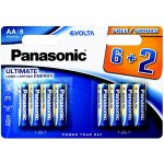 Panasonic Evolta AA 8ks LR6EGE/8BW – Zboží Živě