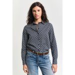 Gant REG GEOMETRIC CTN VOILE SHIRT EVENING BLUE – Zboží Mobilmania