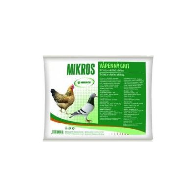 Mikrop Mikros VPC vápenný grit plv 25 kg – Zbozi.Blesk.cz