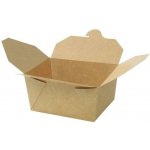 gastro obaly, s.r.o. EKO papírová krabička na jídlo papírový menubox 122x105x60mm – Zboží Mobilmania