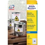 Avery Zweckform J4773-10 bílé 63.5mm x 33.9mm – Zboží Dáma