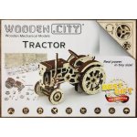 Wooden City 3D puzzle Traktor 164 ks – Zboží Dáma