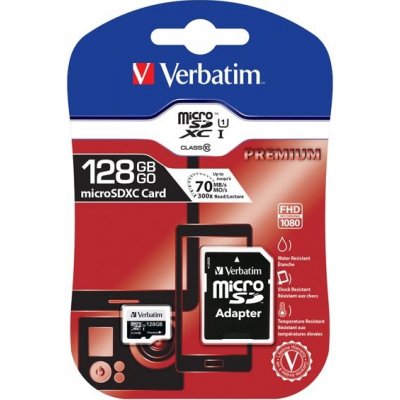 Verbatim SDXC 128 GB UHS-I U1 44085 – Zbozi.Blesk.cz