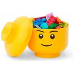 LEGO® Úložný box hlava S chlapec – Zboží Dáma