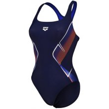 Arena My Crystal Swimsuit Control Pro Back navy/Neon Blue