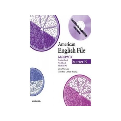 AMERICAN ENGLISH FILE STARTER MULTIPACK B - KOENIG, Ch.;LATH... – Zbozi.Blesk.cz