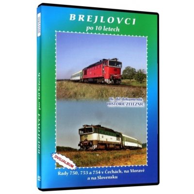 Historie železnic: BREJLOVCI PO 10 LETECH: 2DVD