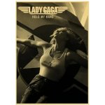 Tie Ler Plakát Top Gun, Lady Gaga, č.312, 42x30 cm – Zboží Dáma