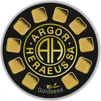 Argor-Heraeus Goldseed zlatý slitek 10 x 1 g