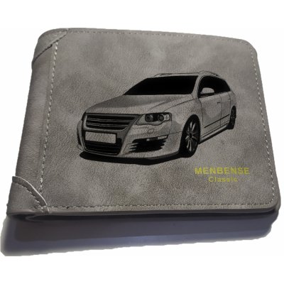 Pánska světle šedá peněženka VW Passat B6 – Zboží Mobilmania