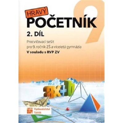 Hravý početník 9 pracovní sešit 2.díl – Zbozi.Blesk.cz