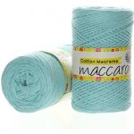Maccaroni Cotton Macrame světle tyrkysová 09-405 – Zboží Dáma