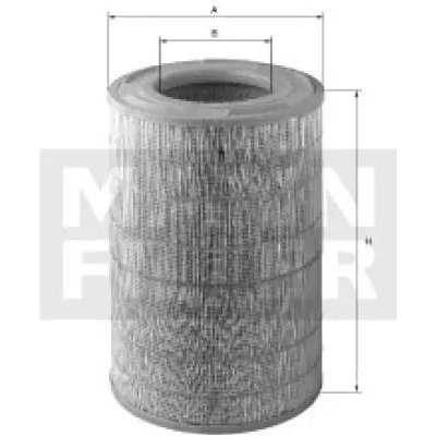 MANN FILTER Vzduchový filtr C 13 154 – Hledejceny.cz