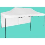 Expodum Nůžkový stan 3x6m ocelový Bílá 1 boční plachta – Sleviste.cz