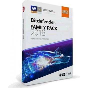 Bitdefender Family pack 2018 Unlimited 3 roky (VL11153000-EN)
